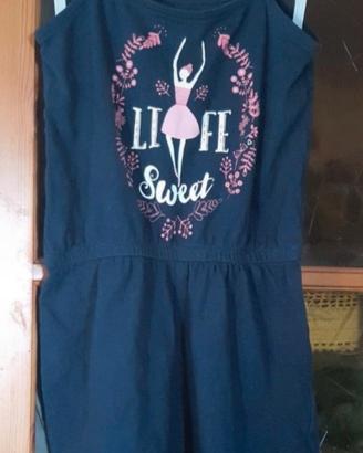 tutina x bambina 4/6 anni 110/116 lopylu'  + panta