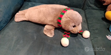 Foca di peluche, morbidissima. Nuova