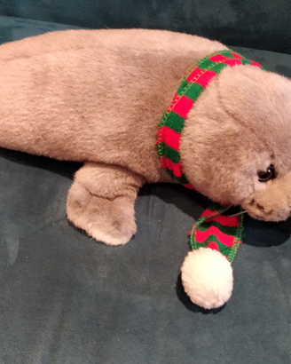 Foca di peluche, morbidissima. Nuova
