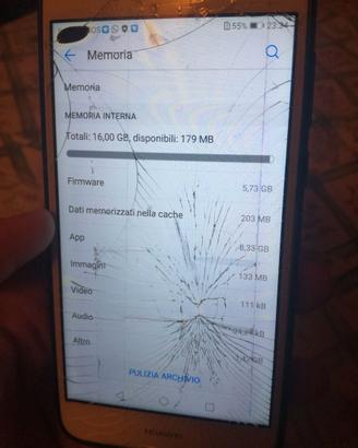 Huawei P8 Lite 2017 funzionante ideale per ricambi