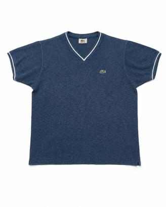 Lacoste Vintage V-Neck Logo Ricamato