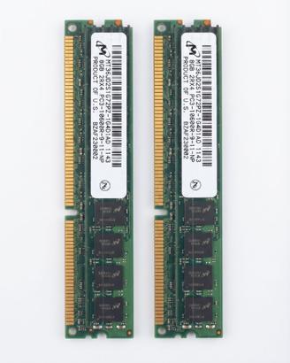 RAM 8GB DDR3 SDRAM PC3-10600R 1333 MHZ ECC