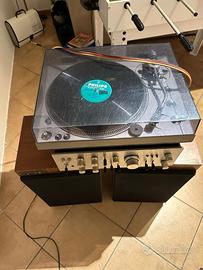 Impianto TECHNICS SU 3500 GIRADISCHI SL 1300 + VA