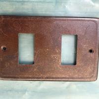 Placche bticino serie magic in metallo, corten