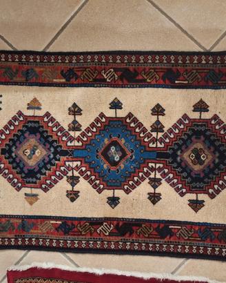 tappeto persiano, piccolo, 88x55, stile Yalameh