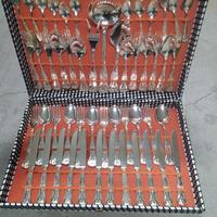 servizio posate vintage placate argento