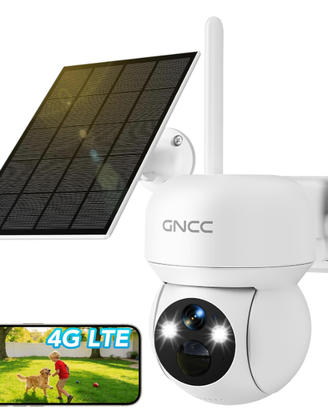 4G LTE Telecamera Esterno Solare con SIM