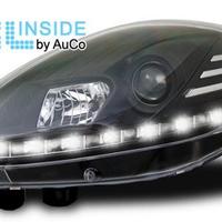 Fari anteriori DRL LED Fiat Punto Evo Led 2009-