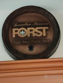 INSEGNA CARTELLO TARGA FORST