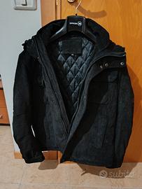 giubbotto imbottito nero come nuovo;