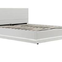 Struttura letto con base led