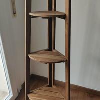 Mobile angolare in legno Ikea
