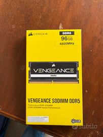 RAM Corsair Vengeance DDR5 96GB (2x48GB)