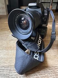 Canon EOS 400D+Battery Grip BG-E3+Speedlite 133A