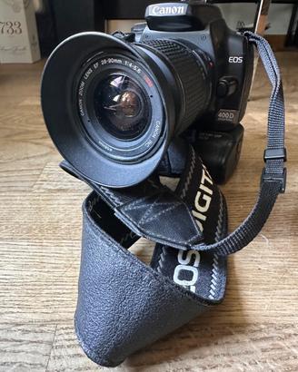 Canon EOS 400D+Battery Grip BG-E3+Speedlite 133A