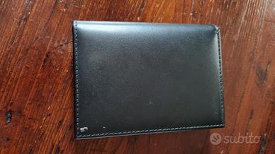 portamonete e carte credito in pelle