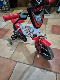 Bicicletta bambino 12" con rotelline