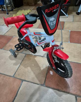 Bicicletta bambino 12" con rotelline