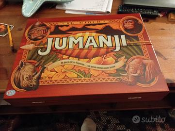 Jumanji gioco da tavola anni 90 in legno