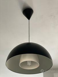 Lampadario Ikea nero diametro 40cm