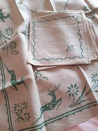 Tovaglie da te' Pascucci anni '50