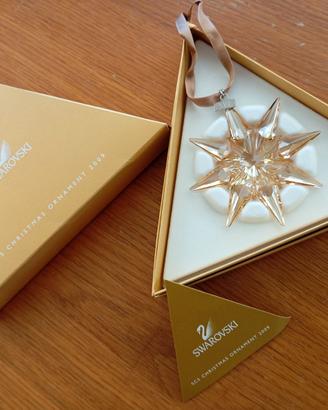 Stella di Natale SWAROVSKI ornamento scs 2009