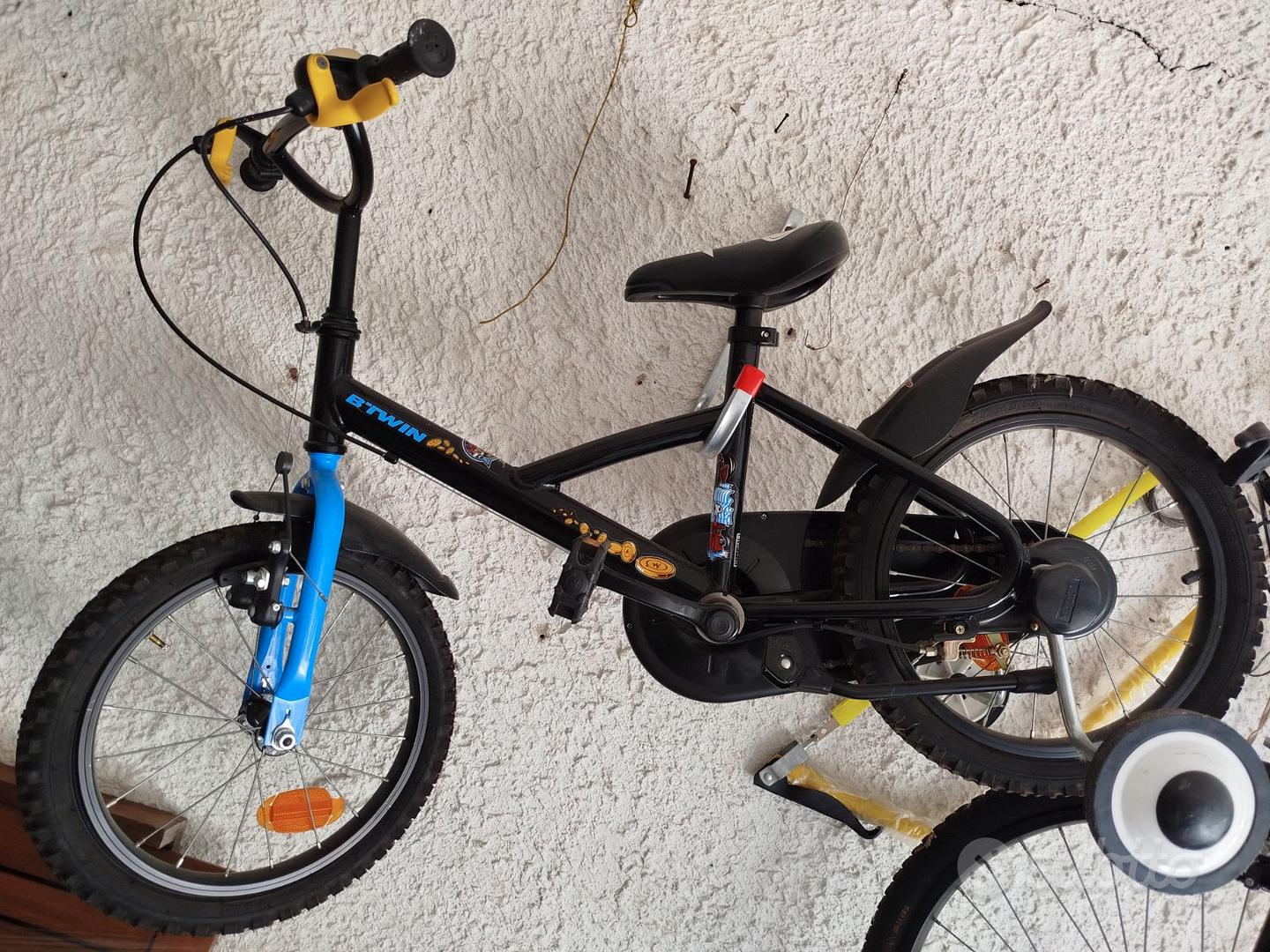 Decathlon Bmx Bimbi Bici BTWIN Decathlon Con Rotelline Per Bambini