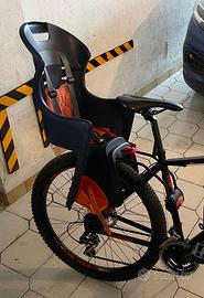 Seggiolino bici bambino mountain bike