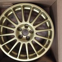 CERCHI OZ 18" 5X100 ET 35  SUBARU WRX STI