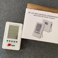 Orologio digitale, termometro da tavolo nuovo