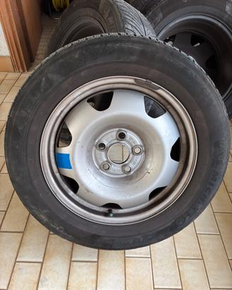 Cerchi acciaio con r17 r16 vw transporter tiguan