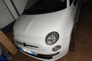 Fiat 500 bianca