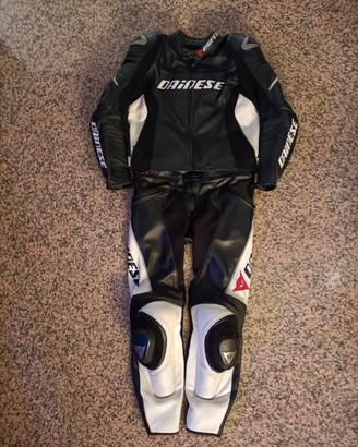 TUTA MOTO DAINESE DIVISIBILE TG 56