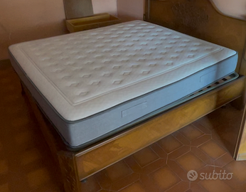 materasso matrimoniale + rete a doghe