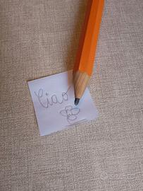 Matitone Gigante Arancione da Disegno e Scrittura