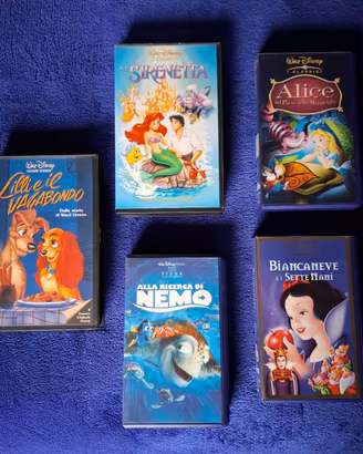 Lotto 12 VHS Collezione – Classici Disney, DreamWo