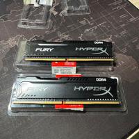 Kingston HyperX FURY DDR4 2x8 gb