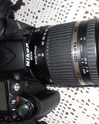 Macchina fotografica nikon D 90 con accessori