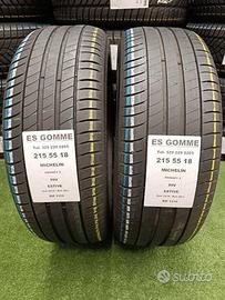 2 gomme 215 55 18 MICHELIN RIF1310