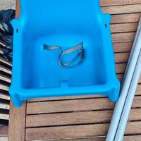 Seggiolone Ikea blu