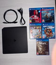 Ps4 slim + controller originale + 5 giochi