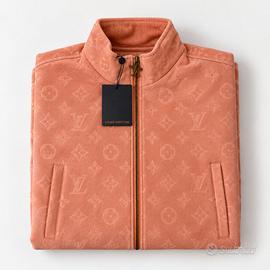 Bomber Color Pesca con Pattern in Rilievo, Stile R