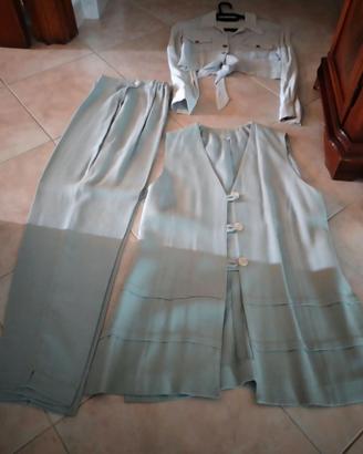 completo donna in  3 pezzi