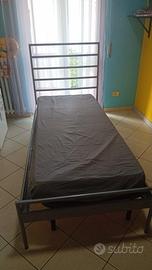 Letto singolo 90 x 200 con materasso