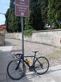 Bici da corsa in carbonio