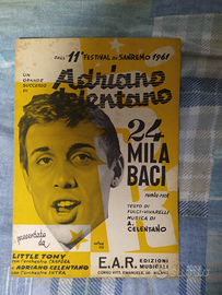 Spartito musicale originale vintage