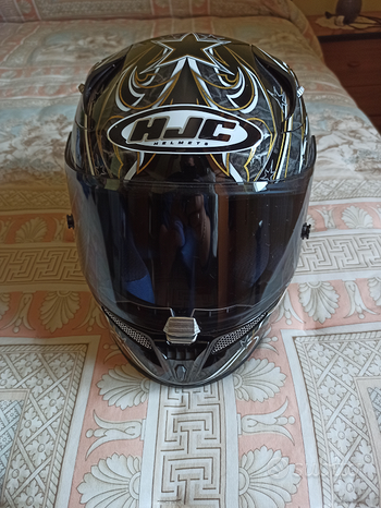 Casco HJC moto racing Rpha 10 Aerografato