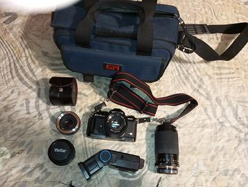 KIT Fotocamera Analogica Yashica FX-3 Super 2000