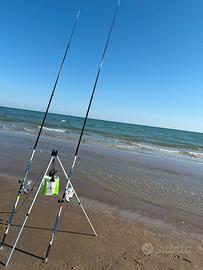 2 canne combo trabucco avalon