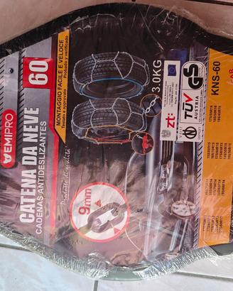 Catene da Neve EMI PRO KNS-60 (9mm) - NUOVE SIGILL